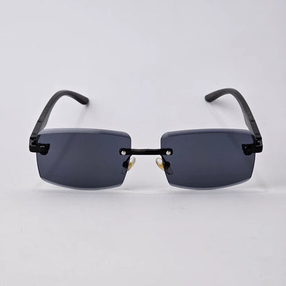 Rimless Sleek Wood - 22455 - Full Black